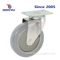 Swivel TPR Caster with Side Brake